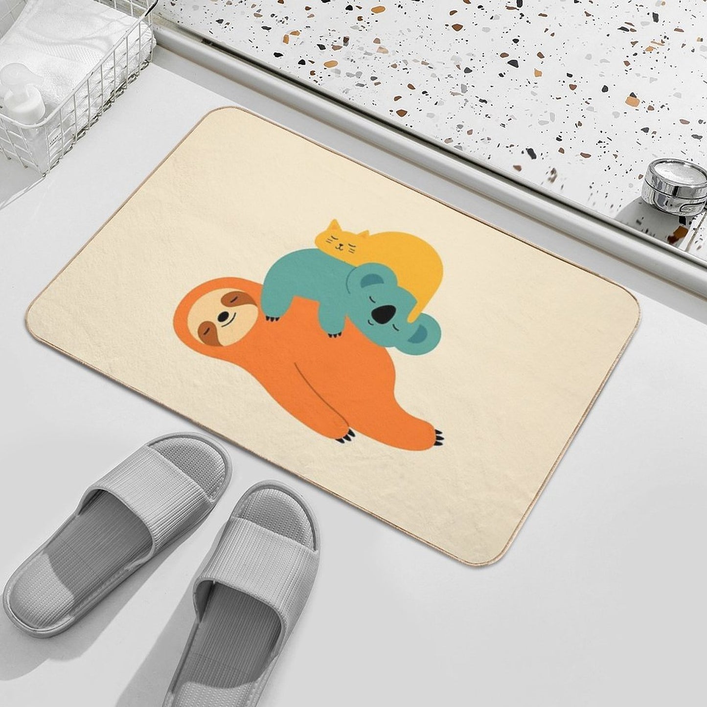 Being Lazy  Easy To Clean Bath Mat