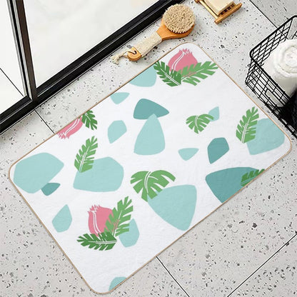 Ivysaur Pattern Bath Mat