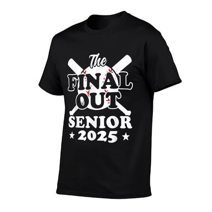 Senior 2025 Baseball Funny Senior Year Class of 2025 T-Shirt