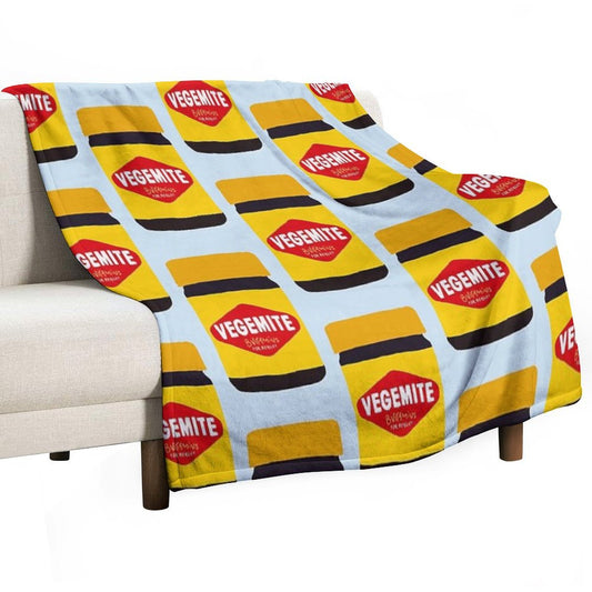 Vegemite Throw Blanket