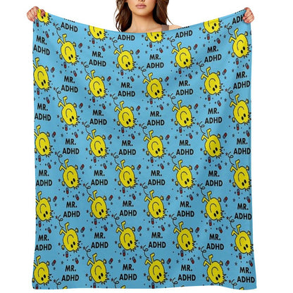MR ADHD Throw Blanket