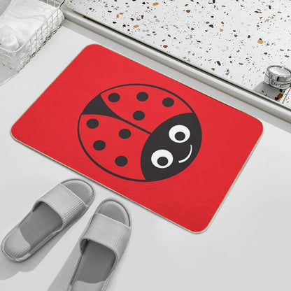 Miss Ladybug Bath Mat