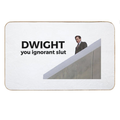 Dwight, You Ignorant Slut - The Office (U.S.) Bath Mat