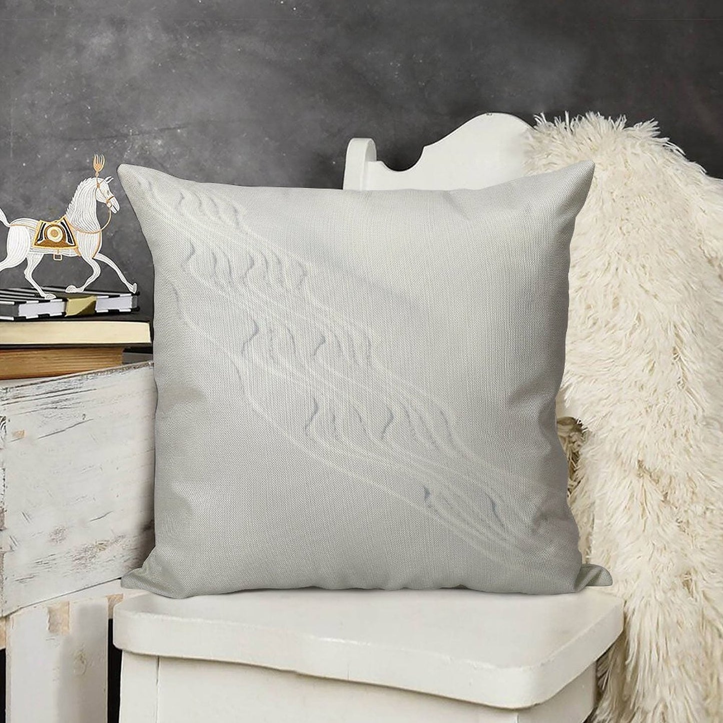 Freshies Linen Throw Pillow Cover