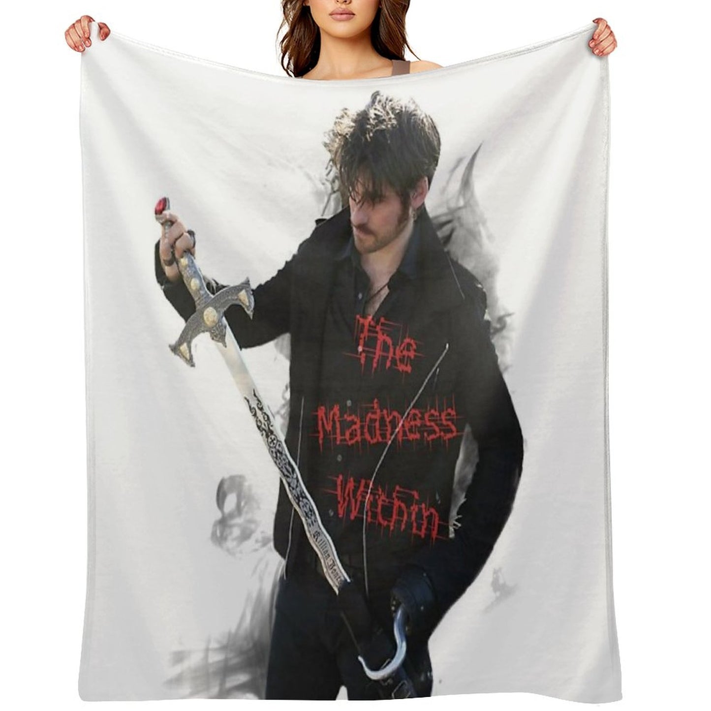 The Madness Within Throw Blanket