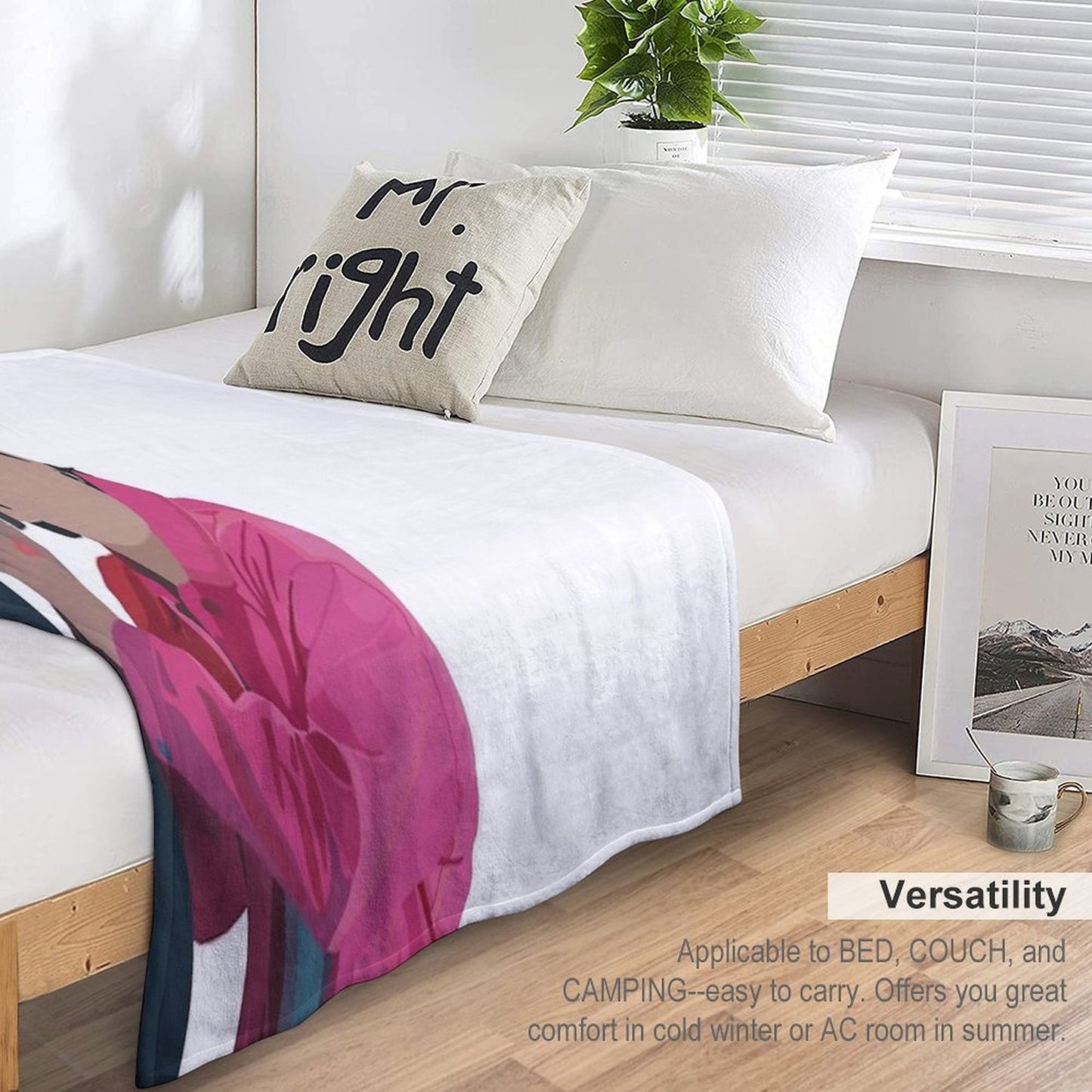 Jungkook Left And Right Throw Blanket
