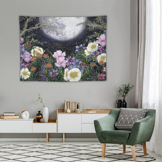Midnight in The Garden II Tapestry