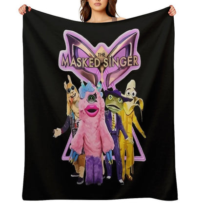 The Masked Singer Merch ITV Masked Singer Throw Blanket