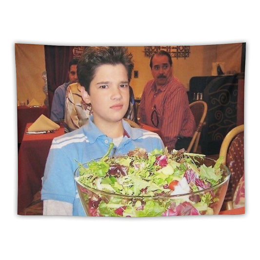Freddie Benson with A Salad Tapestry