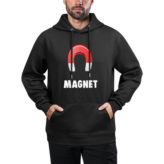 Magnet T-shirt Matching Halloween Costumes For Couples Moisture-Wicking Hoodie