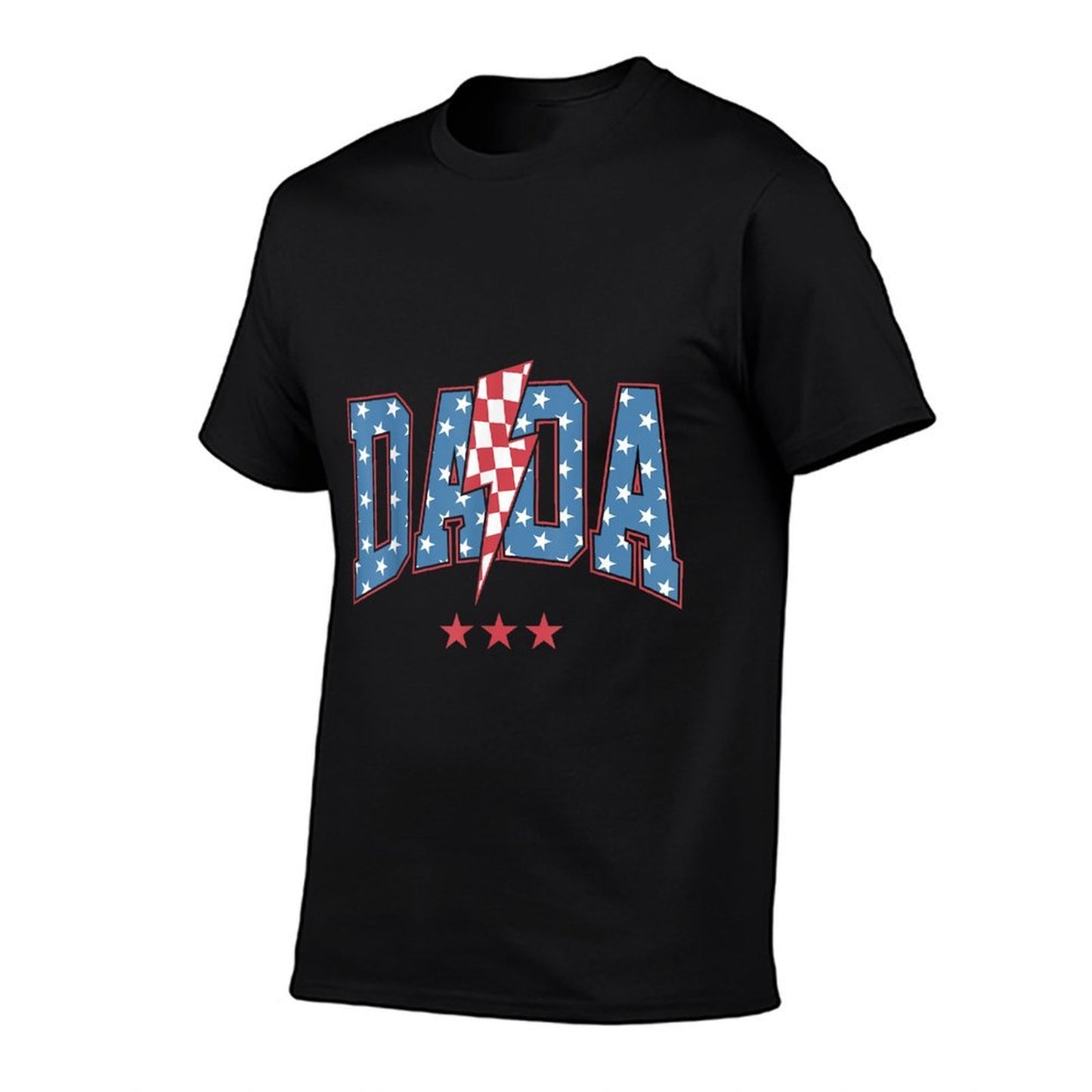 Mama Dada Mini 4th of July American Family Matchings  Cotton T-Shirt