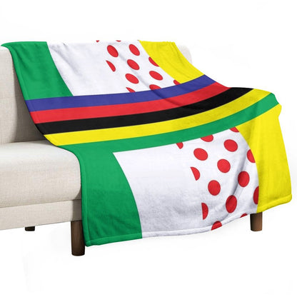 Tour Jerseys Throw Blanket