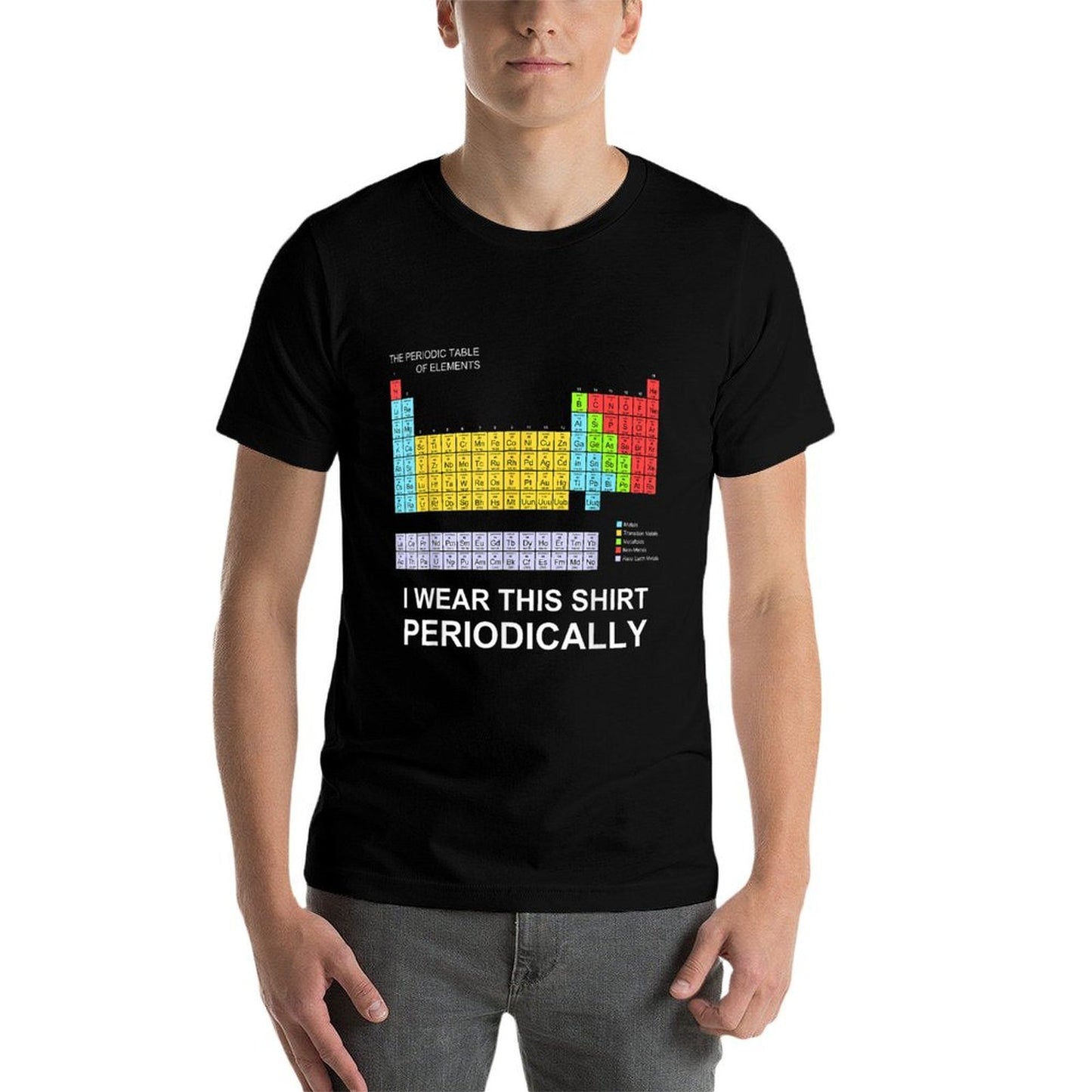 I Wear This Periodically T-shirt Funny Science Tshirt  Classic T-Shirt