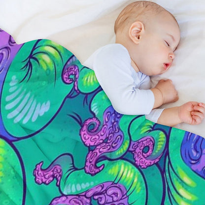 Cthulhu Tentacles Throw Blanket