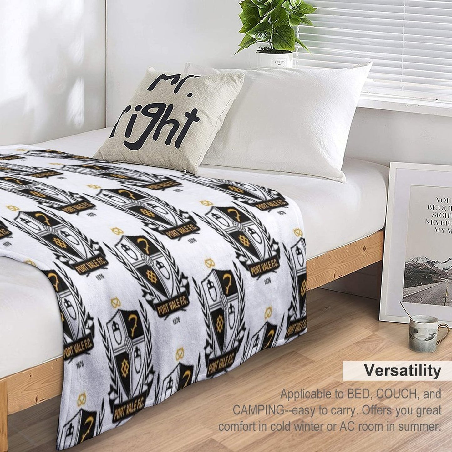 PORT VALE FAN CLUB Throw Blanket