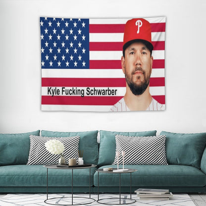 Schwar-merica Tapestry