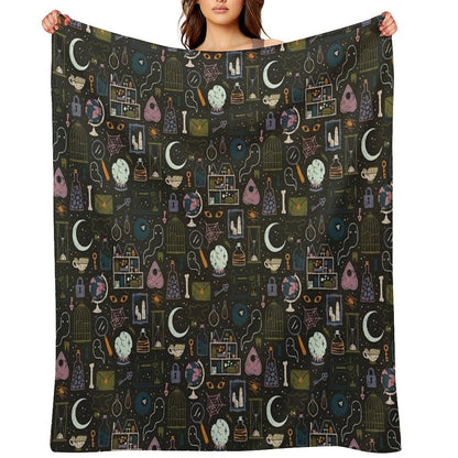 Haunted Attic Throw Blanket