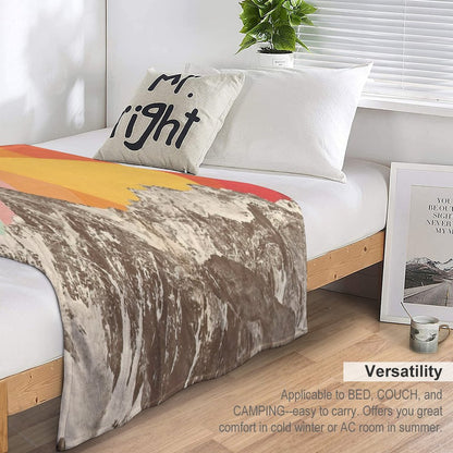 Mountainscape #1 Throw Blanket