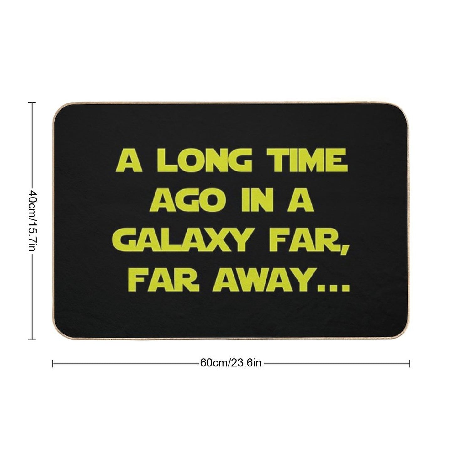 The Beginning of A Great Saga Bath Mat