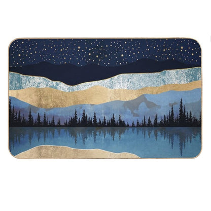 Midnight Lake Bath Mat