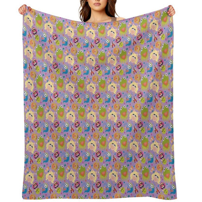 Muppetmania Throw Blanket