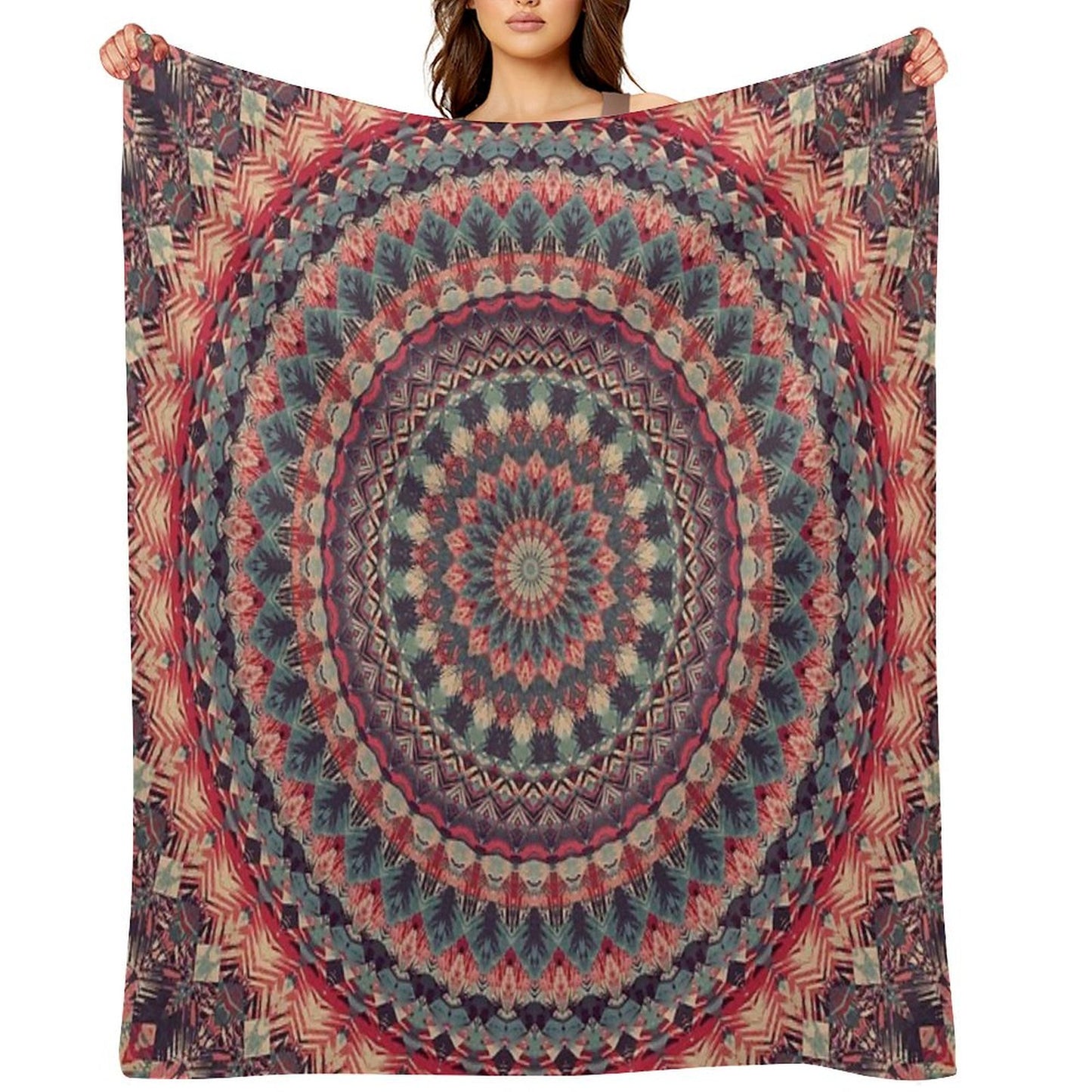 Mandala 126 Throw Blanket