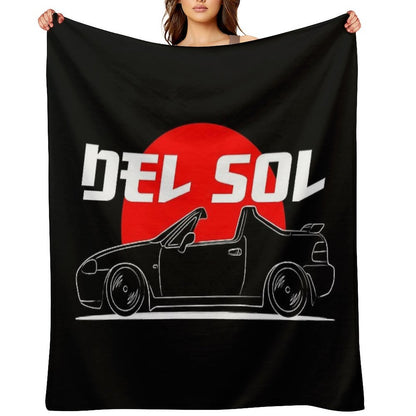 JDM Del Sol Throw Blanket