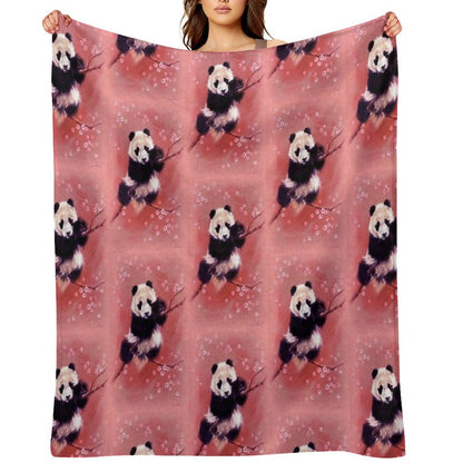 Panda Throw Blanket