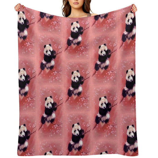 Panda Throw Blanket