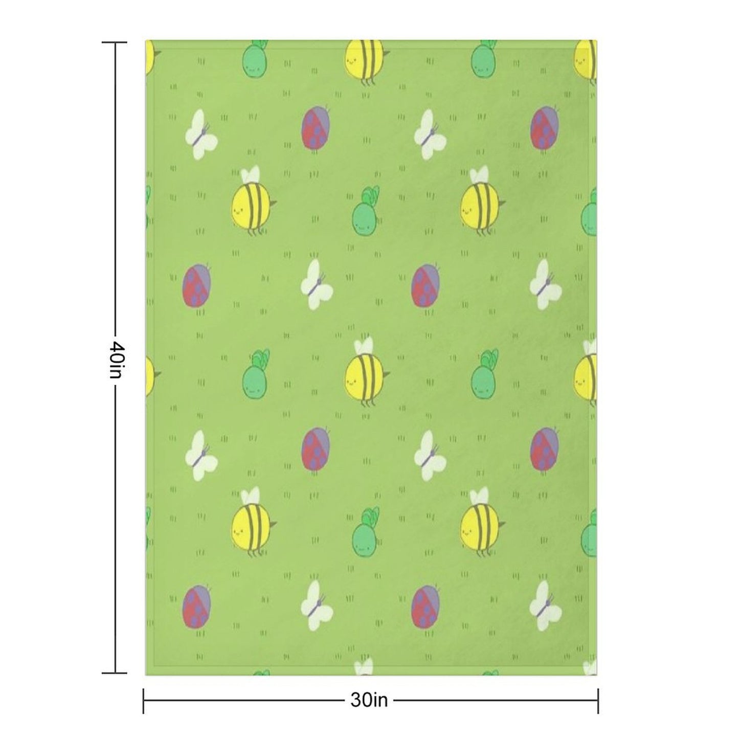 Adventure Time™ End Credits Pattern Throw Blanket