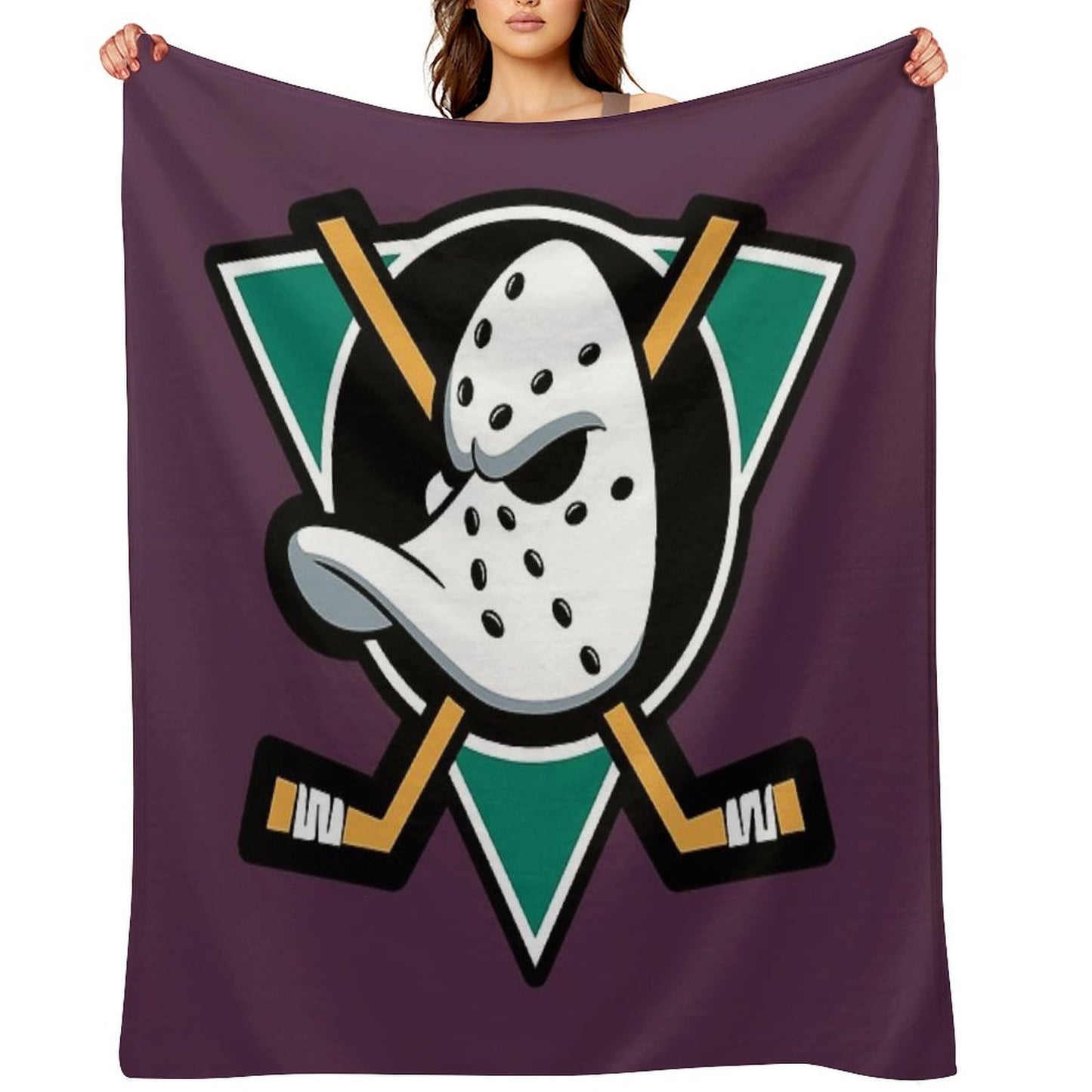 Mighty Ducks Throw Blanket