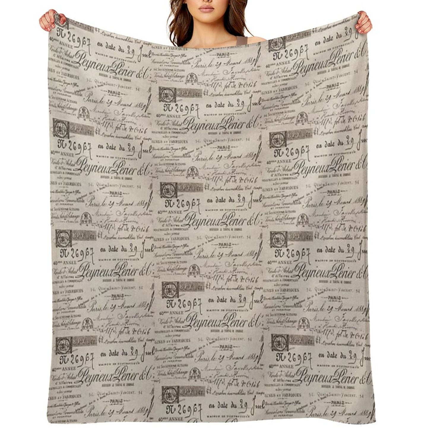 Parisan Throw Blanket