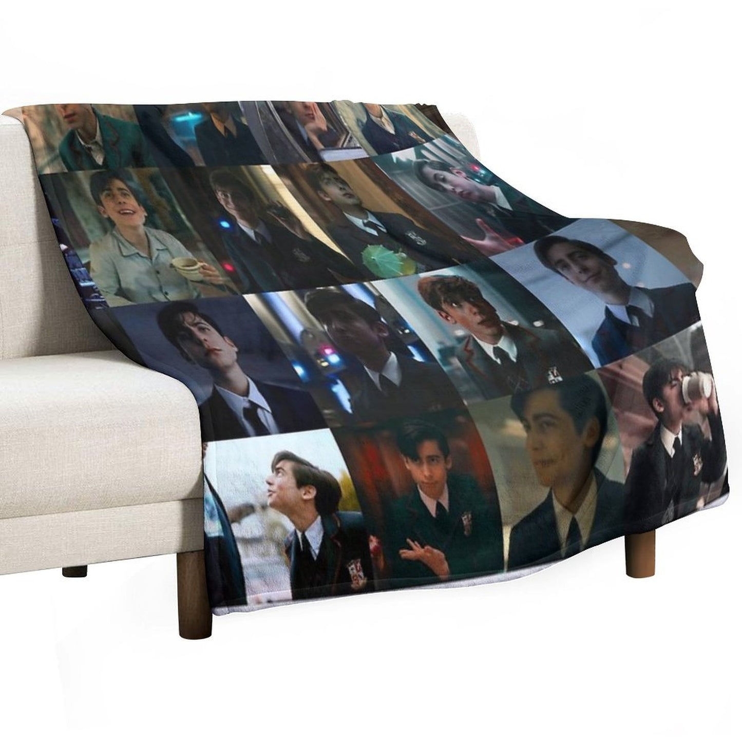 Five Hargreeves Mod Mood Throw Blanket
