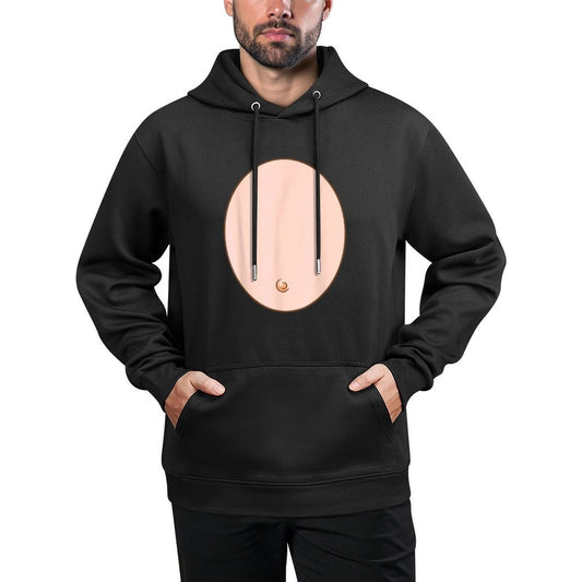 Funny Monkey Belly Costume Kids Adult Halloween Easy Care Hoodie