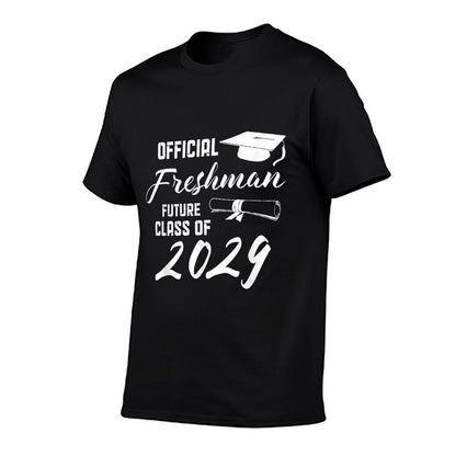 Official Freshman Future Class Of 2029 First Day Of School T-Shirt