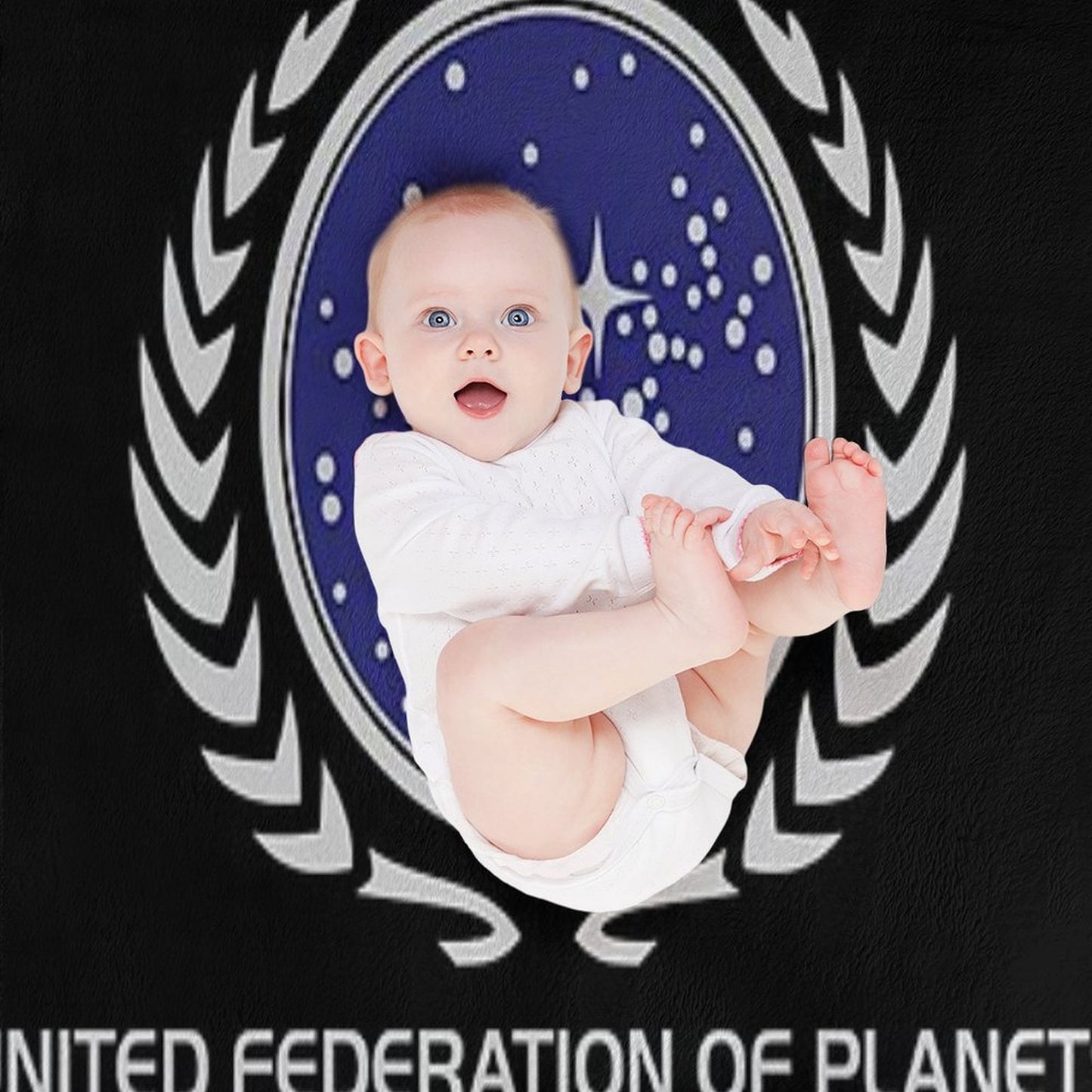 United Federation of Planet Throw Blanket