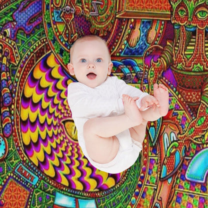Carnival of The Abyss Throw Blanket
