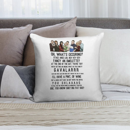 Gavin And Stacey Soft Home Decor Throw Pillow