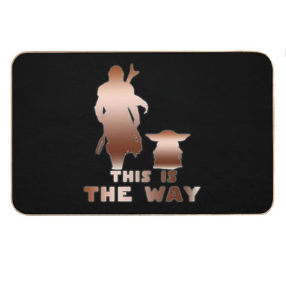 Mando (Variant) This Is The Way Bath Mat