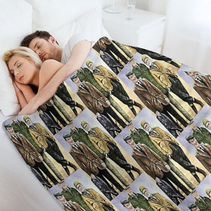 Last of The Summer Wine Throw Blanket