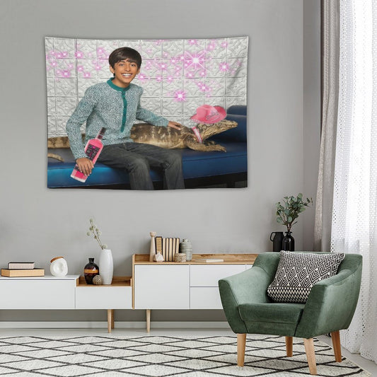 Cowboy Hat Kipling Ravi Funny Tapestry