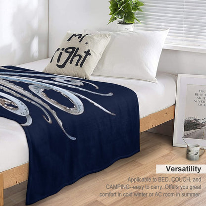 Octopus Tentaces 2 Throw Blanket