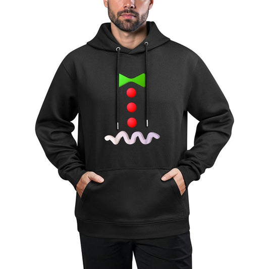 Gingerbread Man Costume Halloween Costume Kangaroo Pocket Hoodie