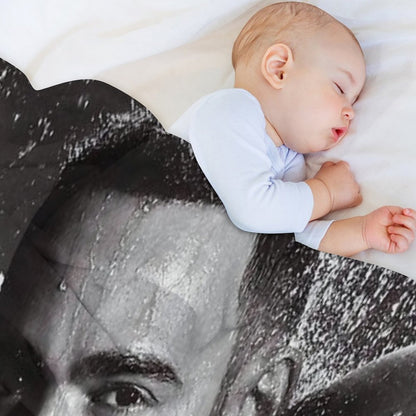 Lewis Hamilton Good Looks Throw Blanket