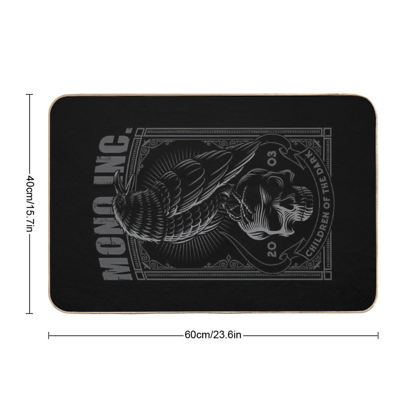 MONO INC. Children of The Dark Est. 2003  Versatile Bath Mat