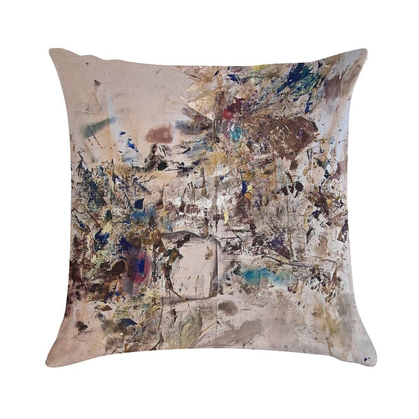 Fragments Soft Reinforced Edging Throw Pillow