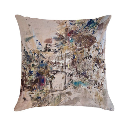 Fragments Soft Reinforced Edging Throw Pillow