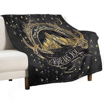 Acotar Quotes Only You Decide What Breaks You Throw Blanket