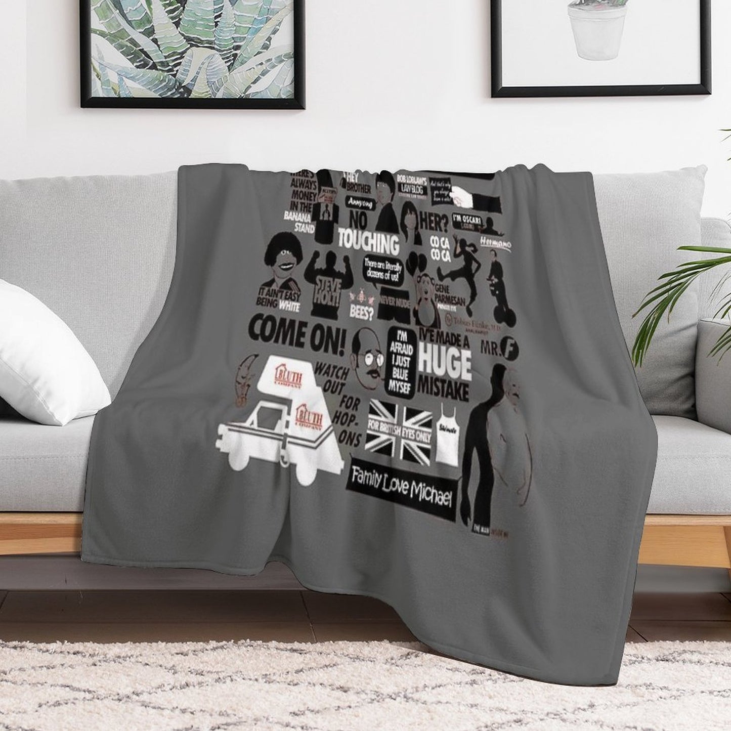 Arrested Development Throw Blanket