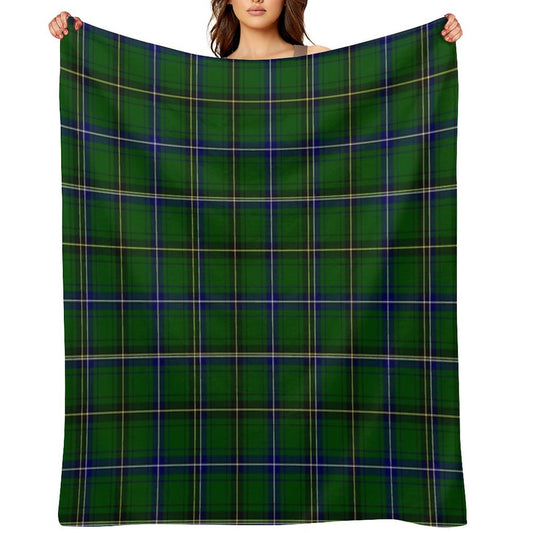 Clan Henderson Tartan Throw Blanket